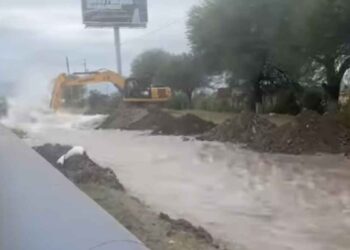 Maquinaria rompe tubo Matamoros