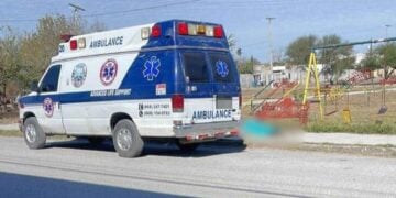 Masculino muere en plena vía pública en Matamoros, Tamaulipas