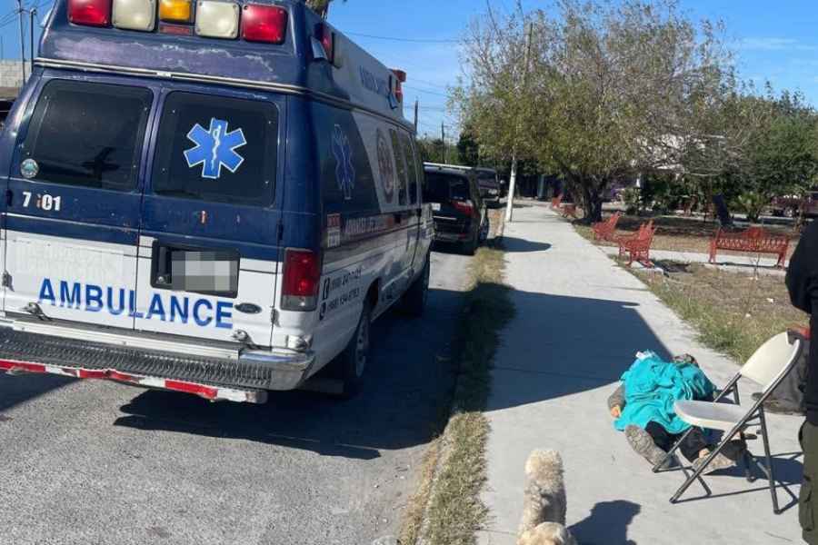 Masculino muere tras desvanecerse en plena vía pública en Matamoros, Tamaulipas