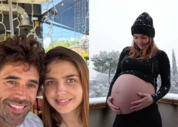 Michelle Renaud presume su pancita a punto de convertirse en mamá