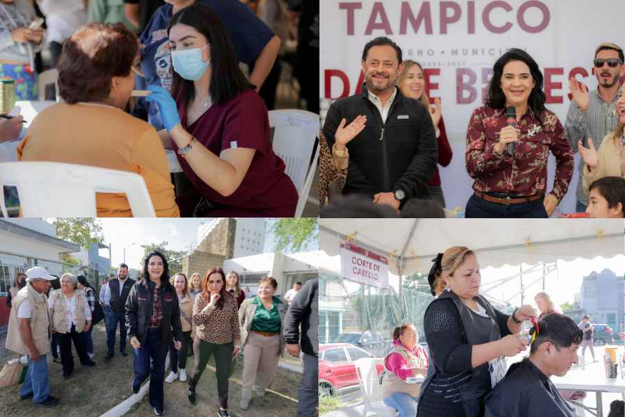 Mónica Villarreal refuerza su compromiso con las familias tampiqueñas en Jornada de Bienestar