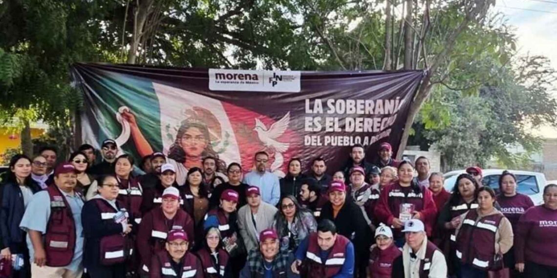 Militantes dirigentes Morena Soberanía