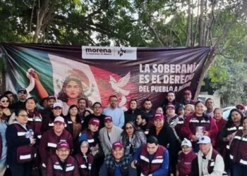 Militantes dirigentes Morena Soberanía