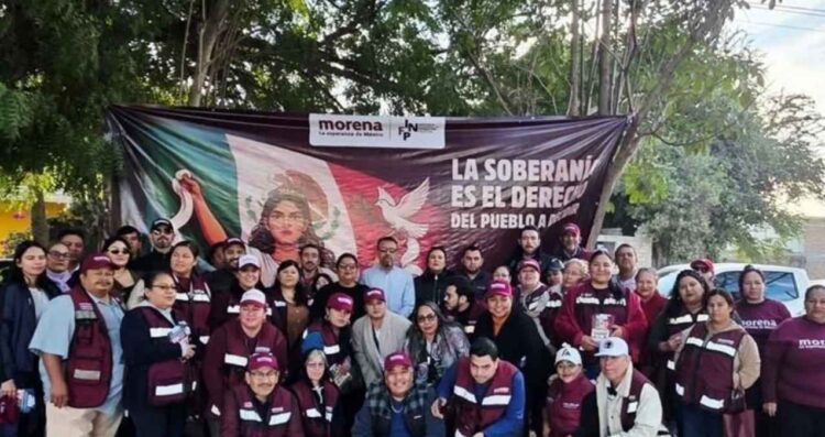 Militantes dirigentes Morena Soberanía