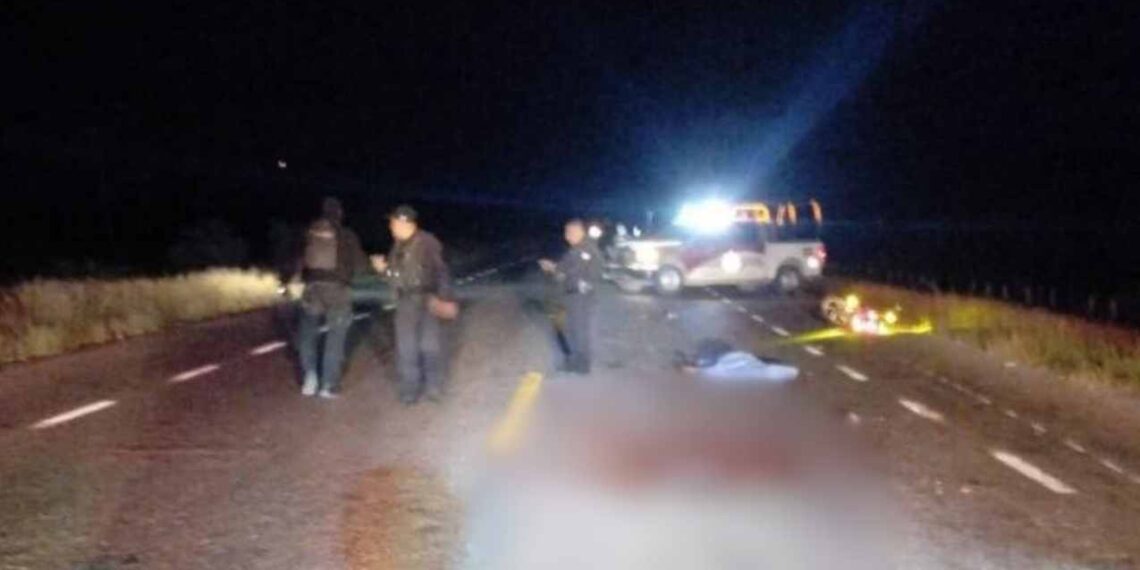 Motociclista accidente en González