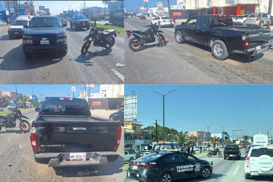 Motociclista choca en la 'curva Texas' (2)
