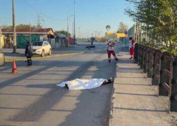 Motociclista muere en avenida de Matamoros