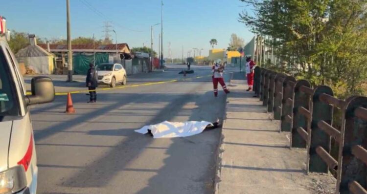 Motociclista muere en avenida de Matamoros