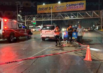 motociclista bulevar Hidalgo Reynosa