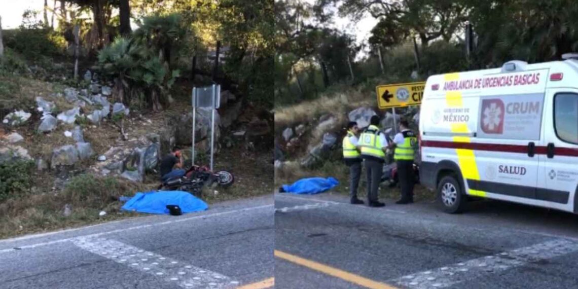 Motociclista muere sobre la Victoria a Tula
