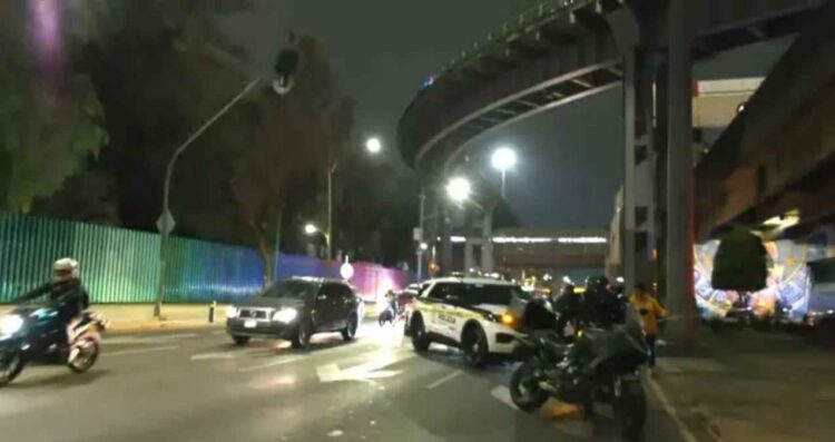Motociclista muere tras caer del Viaducto Río de la Piedad en la Ciudad de México