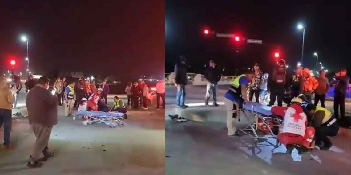 motociclista atropellado La Paz Victoria