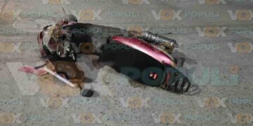 Motociclista resulta lesionado tras choque con auto en Altamira, Tamaulipas