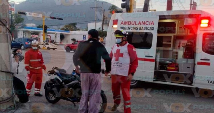 Motociclistas lesionados Victoria
