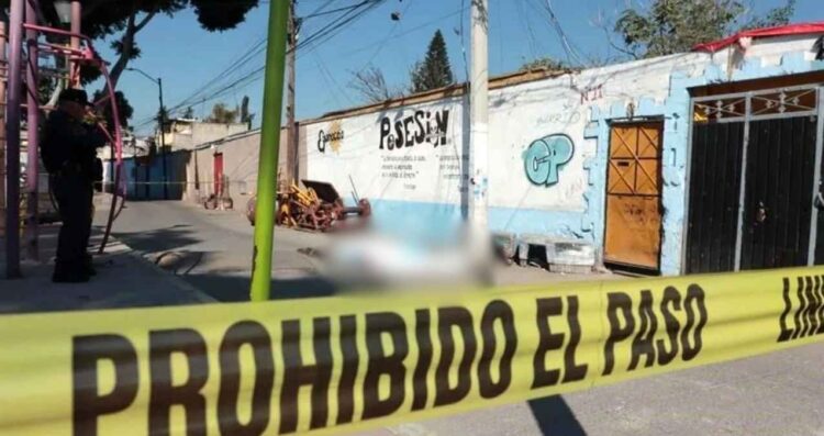 hombre caída colonia San Andrés