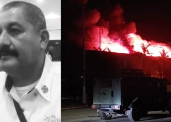 Mueren bomberos en incendio de maquiladora Spellman en Matamoros, Tamaulipas