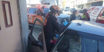 Mujer herida en el centro de Monterrey