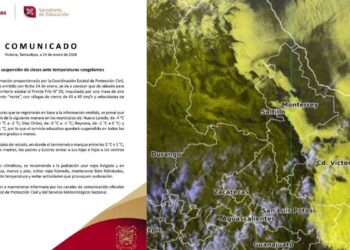 No habrá clases en Tamaulipas a 0 grados