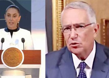 “No hay persecución política, no hay violación a ningún derecho humano”, responde Sheinbaum a Ricardo Salinas Pliego