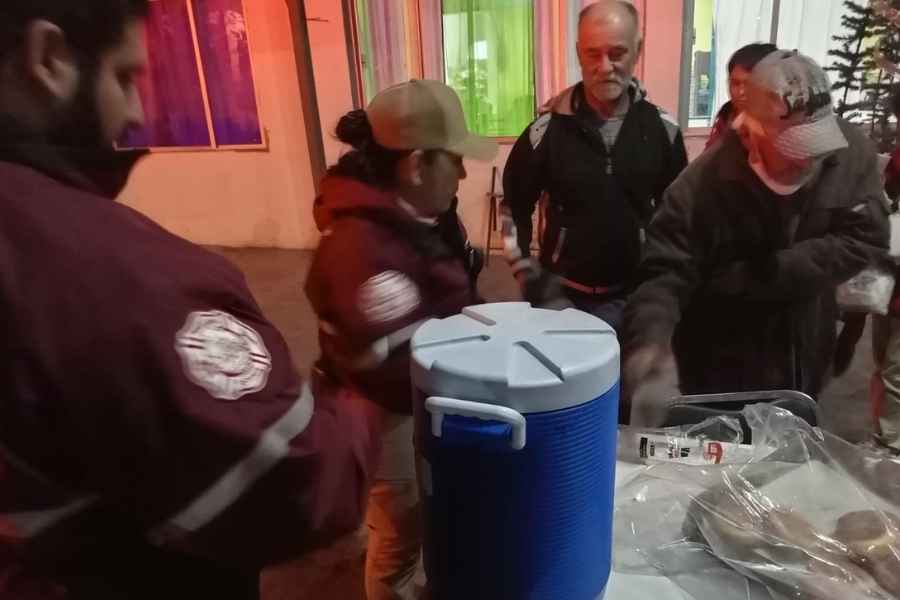 'Operativo carrusel' protege a los más vulnerables del frío, en Nuevo Laredo, Tamaulipas