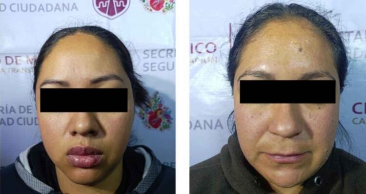 Operativo deja dos mujeres detenidas por extorsión y drogas en Iztapalapa, CDMX