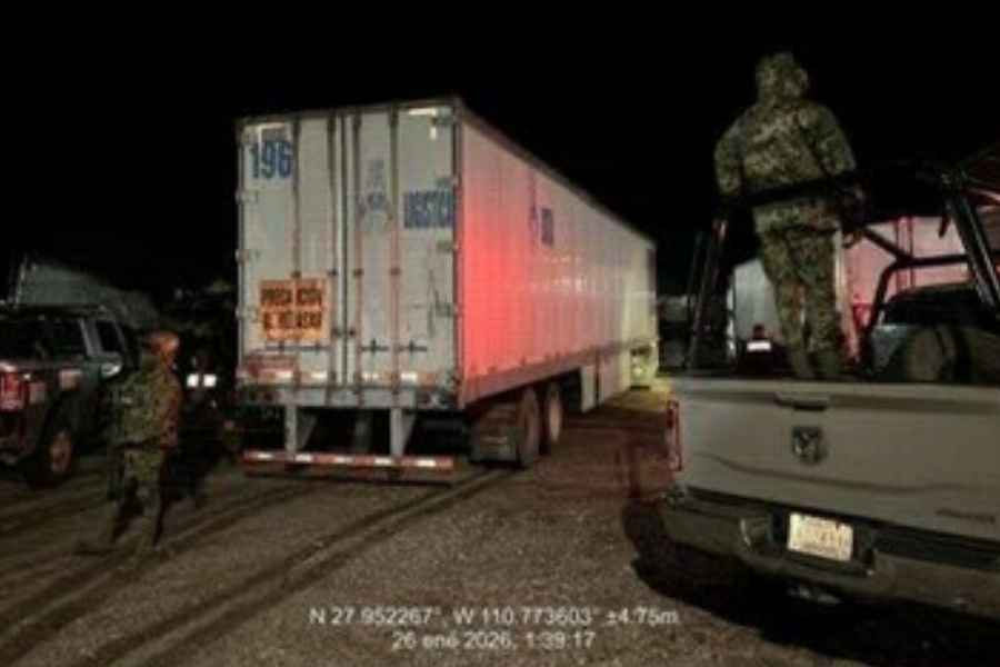 Operativo federal asegura 19 mil municiones para armas de fuego en Sonora