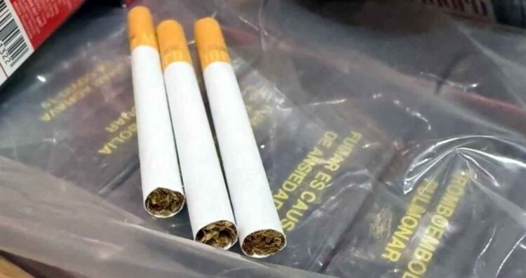 Operativo policial intercepta 88 toneladas de cigarrillos en aeropuerto de la Ciudad de México