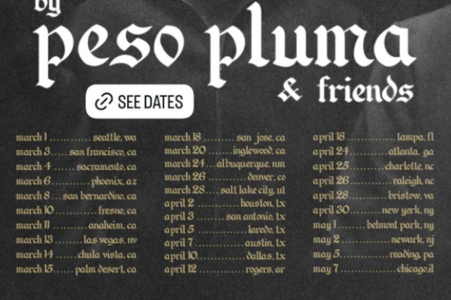 Peso Pluma anuncia gira ‘Dinastía’ por Estados Unidos sin fechas en México