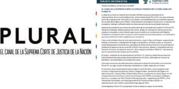 Plural TV inicia transmisiones como el nuevo canal de la Suprema Corte