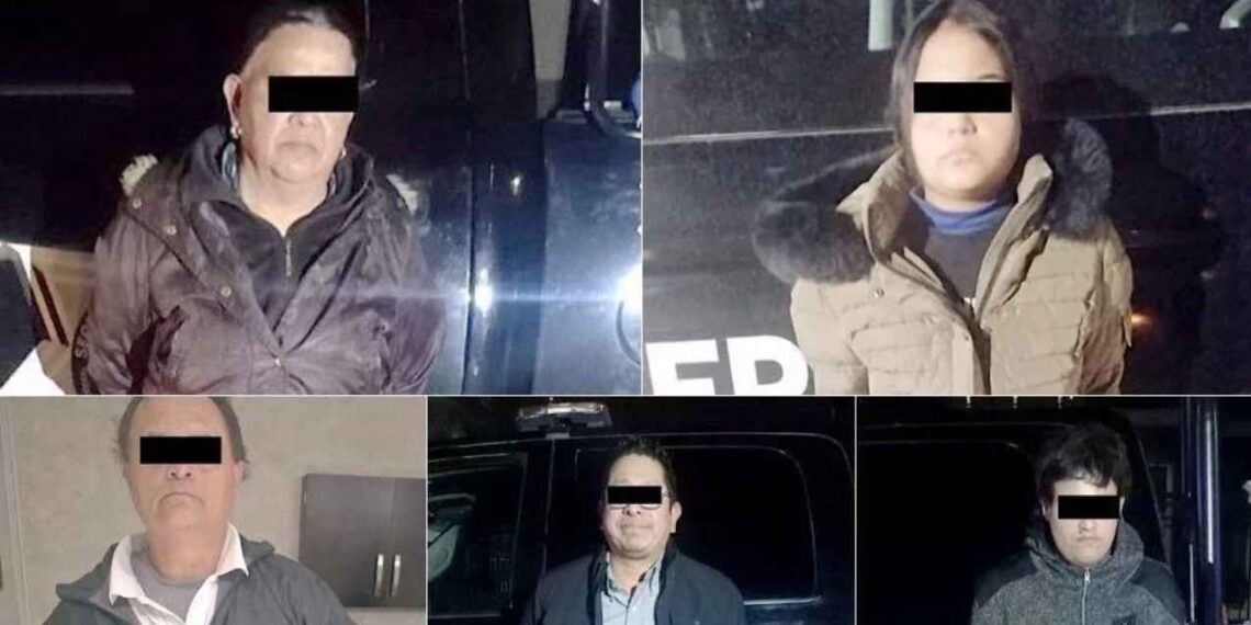 Policía captura a familia que intentó robar cajas fuertes de notarías públicas en Monterrey, Nuevo León