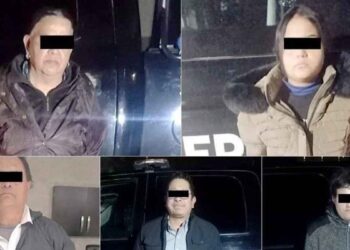 Policía captura a familia que intentó robar cajas fuertes de notarías públicas en Monterrey, Nuevo León