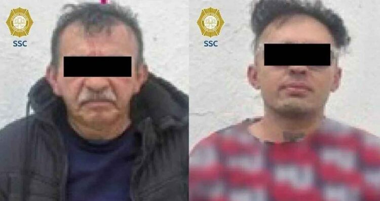 Policías detuvieron a dos hombres luego de asalto y persecución en la CDMX