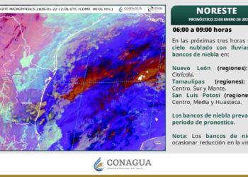 Pronostican cielo nublado y viento en distintas zonas de Tamaulipas