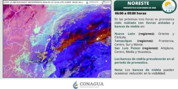 Pronostican cielo nublado y viento en distintas zonas de Tamaulipas