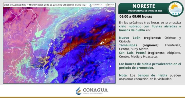 Pronostican cielo nublado y viento en distintas zonas de Tamaulipas