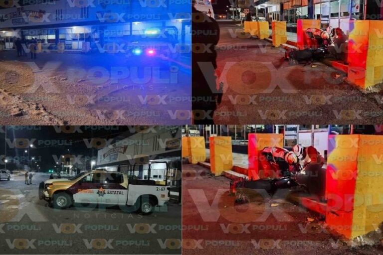 Repartidor muere tras chocar contra un muro en Ciudad Victoria