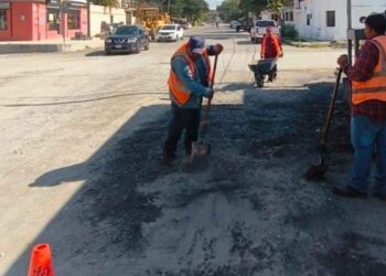 Gobierno Victoria rehabilitación de vialidades