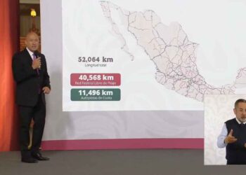 SICT anuncia inversión de 50 mil mdp para bacheo y mantenimiento de carreteras federales