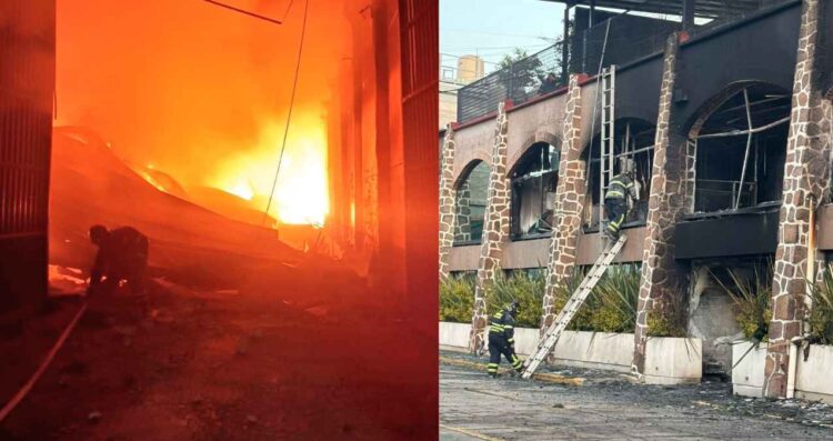 Se registra incendio en fábrica de plásticos en la Alcaldía Xochimilco, Ciudad de México