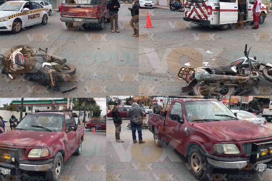 Sexagenario omite alto y provoca grave accidente en Ciudad Victoria, Tamaulipas