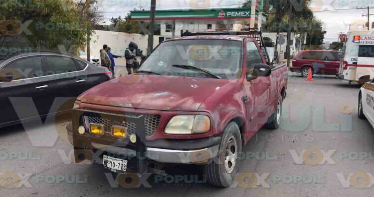 Sexagenario omite alto y provoca grave accidente en Ciudad Victoria, Tamaulipas