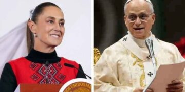 Sheinbaum confía en que el papa León XIV visite México este 2026