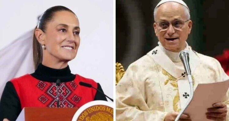 Sheinbaum confía en que el papa León XIV visite México este 2026