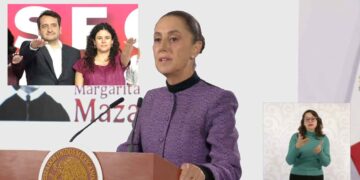 Sheinbaum evita dar información de la reunión que sostuvo con Luisa María Alcalde y Andy López Beltrán