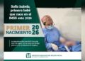 Sofía Isabela se convierte en la primera mexicana nacida en 2026