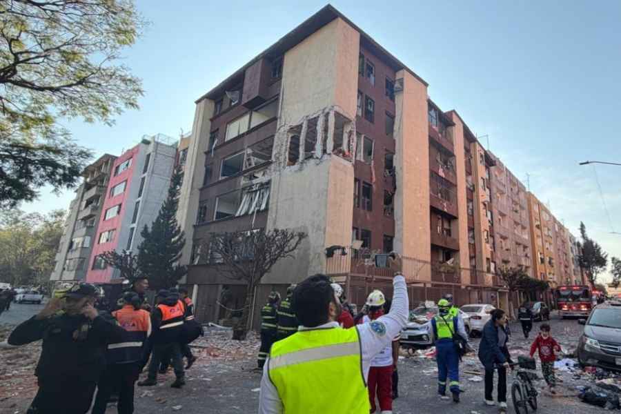 Sube a once la cifra de heridos tras explosión en departamento de Coyoacán, CDMX