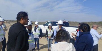 Supervisan autoridades estatales avances estratégicos en el Puerto del Norte de Tamaulipas