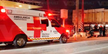 Taxi semáforo en Tampico