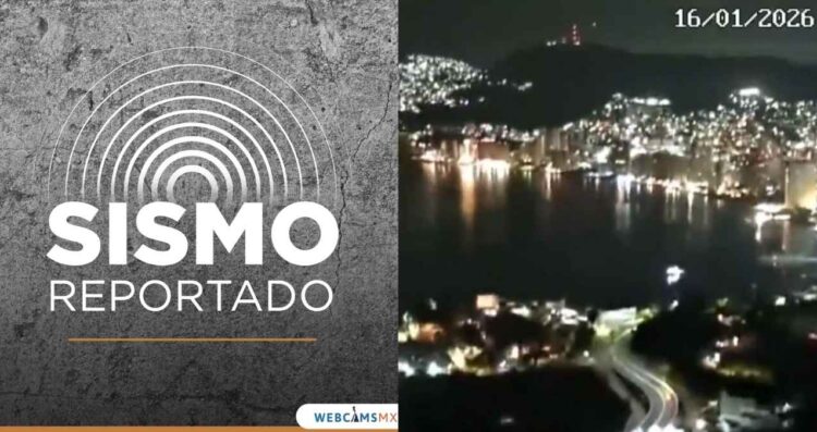 Temblor de 5.0 sacude Acapulco