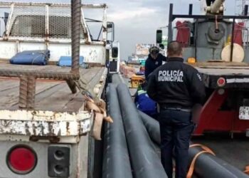 trabajador Metro accidente San Nicolás